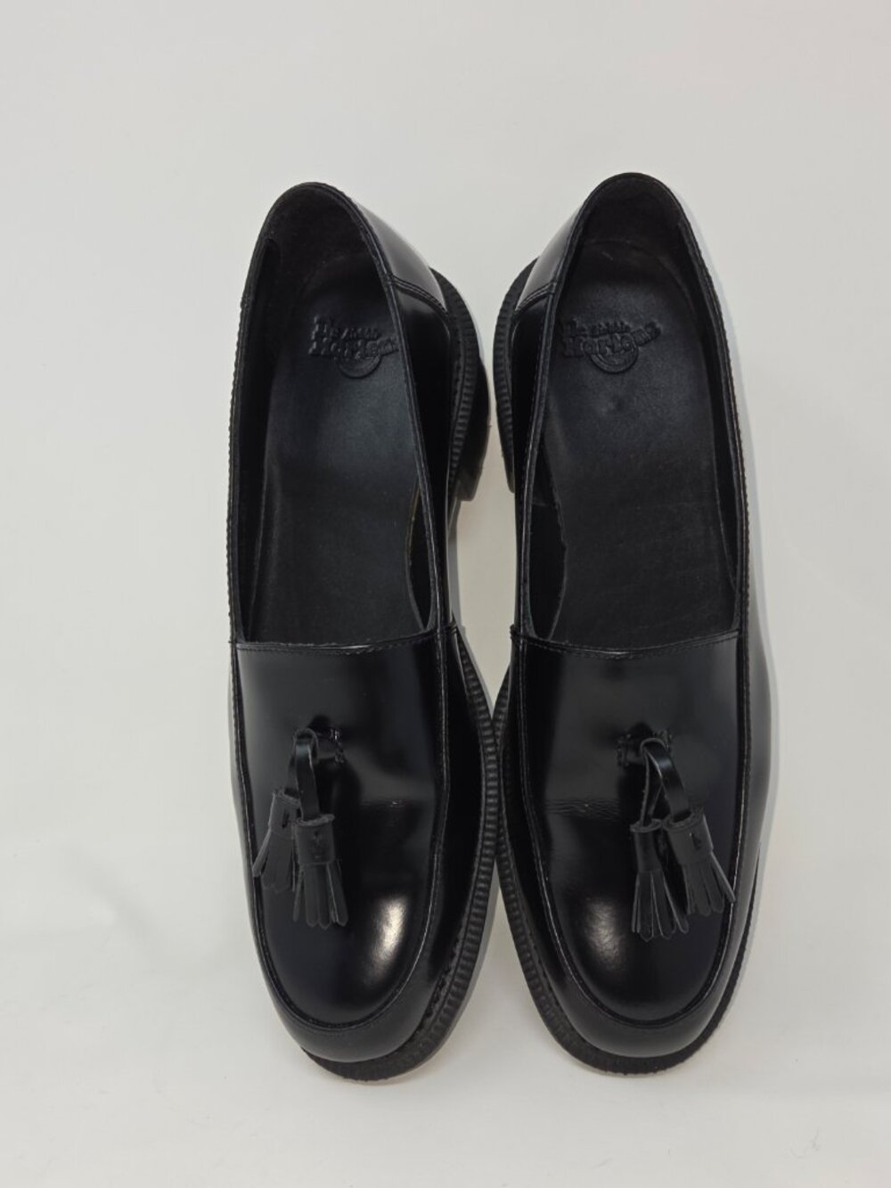 Dr. Martens Favilla Black Wax Smooth Loafer, Size 8US - Picture 4 of 8